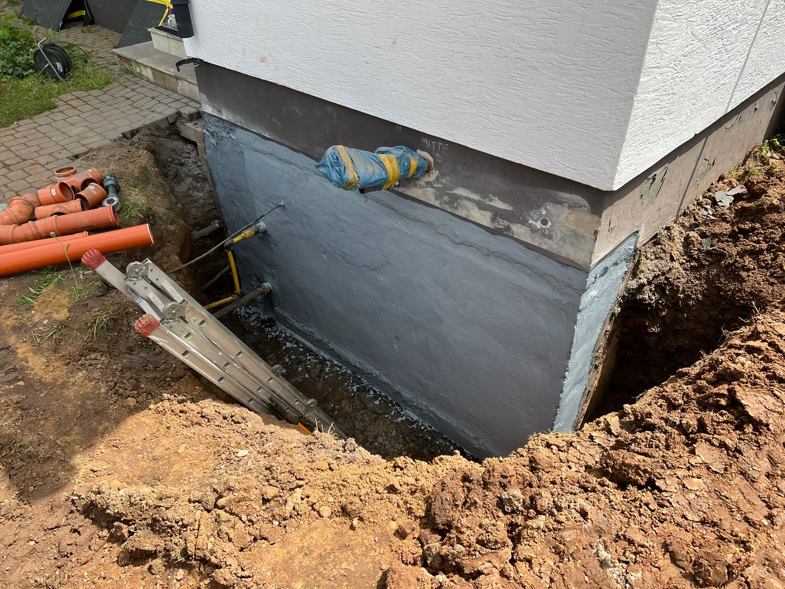 Bauwerksabdichtung an Keller und Fundament